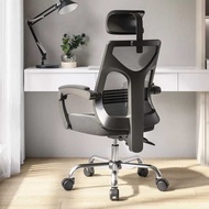 Kursi Kantor Ergonomic Office Chair Lumbar Support Headrest