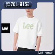 LEE เสื้อยืดแขนสั้นผู้ชาย คอลเลคชั่น Winter Love Lee รุ่น LE F524MPULN88 สีขาว
