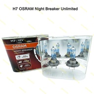Osram Night Breaker Unlimited H7 Up to +110% Headlamp Fog lamp Bulb H7 Headlight bulb