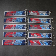 Chengdu Aircraft Fighter Series Pin Keychain Flight Streamer Woven Mark Model J20 Veyron J10 Snapdra