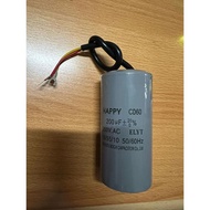 CD60 Kapasitor dinamo Motor 250v Dinamo 200uf 250uf 300uf 350uf 400uf Capacitor Starting Kompresor -