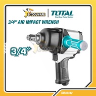 Total TAT40342 3/4″ Air Impact Wrench 1600Nm 气动扳手