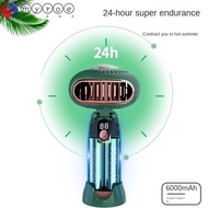 MYROE Desk Fan, Quiet USB Rechargeable Table Fan,  Small 5 Wind Speed Cooling Fan Cooling Fan Home