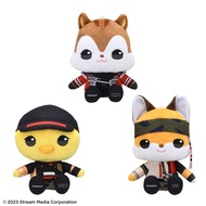 SHINee MINHO KEY TAEMIN ANIMAL COORDY Sitting Mini Plush Doll Set of 3 SEGA from Japan