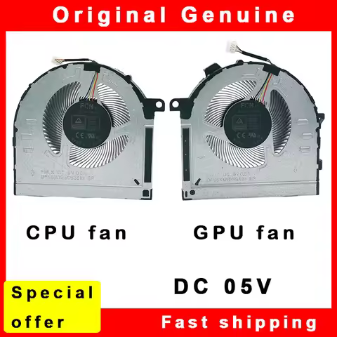 Laptop CPU GPU Cooling Fan Cooler For Lenovo IdeaPad Gaming 3 15IHU6 15ACH6 82K1 82K2 82MG 82MJ FNLX