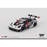 ( BLISTER) MINI GT 1143 PORSCHE 911 GT3 AO RACING SKELETONMiniGT