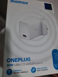 MOMAX ONEPLUG 30W USB-C CHARGER