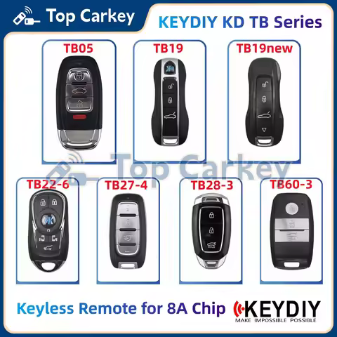 KEYDIY KD TB Series TB05 TB19 TB22 TB27 TB28 TB60 Keyless Smart Remote 8A Chip for Audi Buick Hyunda