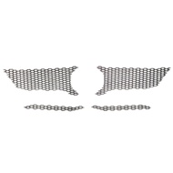Proton Saga VVT 2019-2021 Ready Cut Honeycomb Grill Full Set Top Bottom