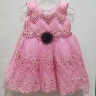 Birthday Kids Dress Baju Raya Baju Baby Girl (6m-24m) Baju Kanak Gaun Wedding Murah