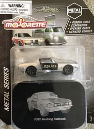 Xe mô hình Majorette- Ford Mustang Fastback- Zamac