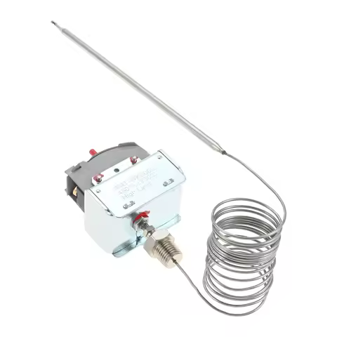 PP10084 High Limit Switch Thermostat Replacement Fit for Pitco Gas Fryer 1/4" Thread Mpt Stuff Box 4