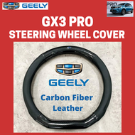 GEELY GX3 PRO Carbon Fiber Steering Wheel Cover D Shape Accessories