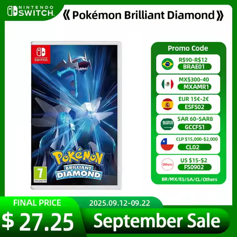 Pokemon Brilliant Diamond Stander Edition - Nintendo Switch Game Deals Games Cartridge Physical Card
