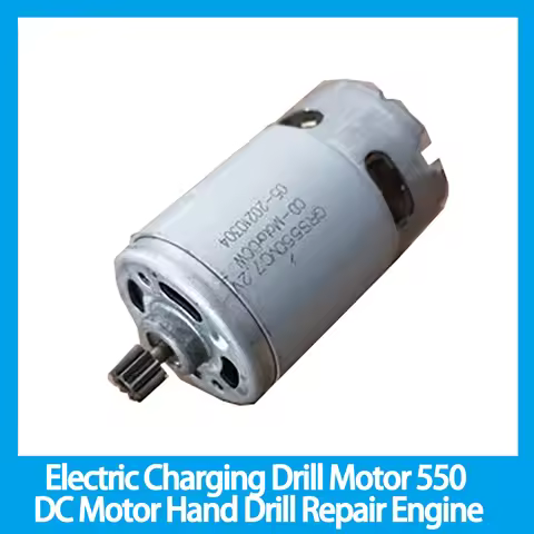 Electric Charging Drill Motor 550 DC Motor Hand Drill Repair Engine Replace RS550 7.2/ 9.6/10.8/12/1