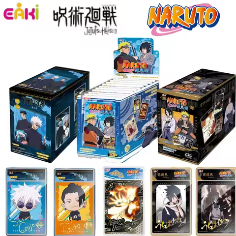 Genuine EAKI Naruto Jujutsu Kaisen Classic Character Acrylic Polaroid Collection Card Exquisite Gift