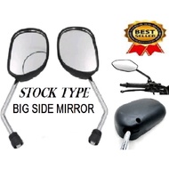 ✟☄YAMAHA YTX 125 MOTORCYCLE STOCK TYPE BIG SIDE MIRROR LONG STEM HIGH QUALITY ACCESSORIES |COD|