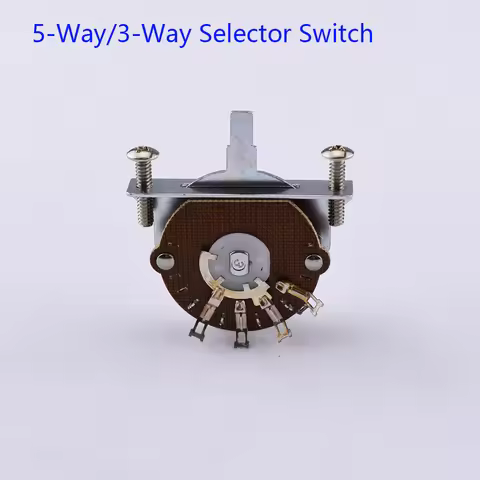 1 Piece OAK 5-Way/3-Way Electric Guitar Pickup Selector Switch Pickups Switch - Made in Korea