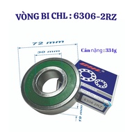 Bearing 6306 - Genuine 6306-2RZ CHL bearing (Good quality)