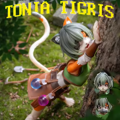 In Stock Originate LADoTOYS ERA-002 TONIA TIGRIS HERBAL IST Ver. Model Toys 1/12 Cat Beautiful Girl 