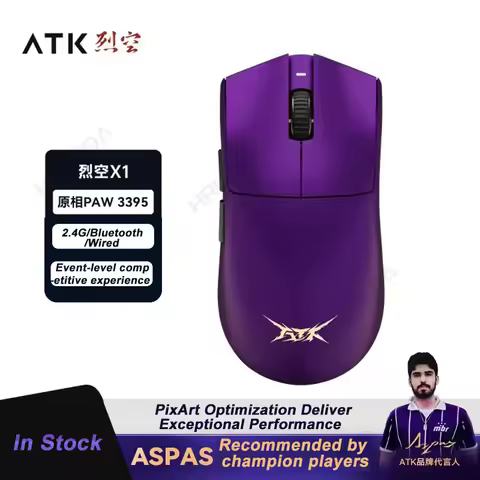 ATK Blazing Sky X1 SE S ULTRA Tri-Mode Wireless Mouse Customized Low Latency Lightweight NearLink 1K