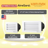 AireGard Accessories - 4" AA-MPL4/2AL / 6" AA-MPL6/2AL - Aluminium 2 Port Hose Duct Cover Multi-Port