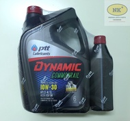 PTT Dynamic Commonrail  SAE10W-30 น้ำมันเครื่อง กึ่งสังเคราะห์ ดีเซล ไดนามิค คอมมอนเรล SAE10W-30 (เล