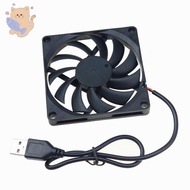 USB Fan 8cm 80mm x 80mm x10 mm C 5V Cooler Cooling Fan Laptop Fan
