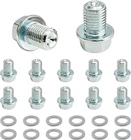 WOTIAN M12×1.5mm Oil Drain Bolt Compaible with Honda GX240 GX270 GX340 GX390 Predator Champion 389cc