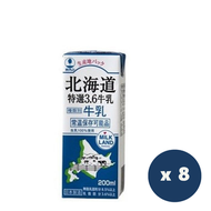 北海道特選3.6牛乳 200毫升 x 8