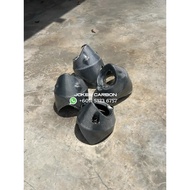 END CAP LC135 V4 - V8 CARBON