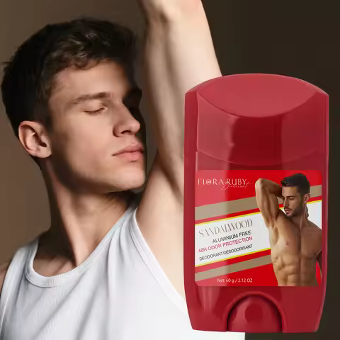 FLORA RUBY Deodorant Men，Body Odor RemoveCream，Aluminum Free，High Endurance，Sweat Defense And Odor P