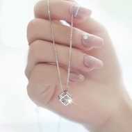 Fgggg Platinum Necklace pt950 White Gold Necklace Women's Water Wave Sunflower Seeds Fashion Necklac