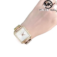 MK Watch For Women Original MICHAEL KORS Square Watch For Girl Original Pawnable MICHAEL KORS For Wo