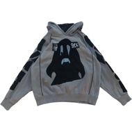 "Because Iam Sick" Hoodie Boxy Cut Drop5