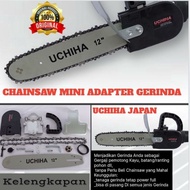 Mesin Chainsaw Mini 12In Gergaji Pemotong Kayu Ranting Tidak Termasuk