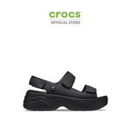 CROCS รองเท้าแตะผู้หญิง SKYLINE SANDALS รุ่น 208183001 - BLACK
