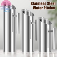 Stainless Steel Water Pitcher Carafe with Ice Guard and Handle 1L/1.5L/2L Water Pitcher Jug Rustproo