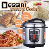 DESSINI 6L Electric Pressure Cooker (Malaysia Plug)