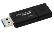 Kingston Flashdisk 64Gb Datatraveler Dt100 Usb 3.1 3.0 64 Gb Dt100G3