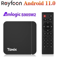 Tanix W2 TV Box Android 11 Amlogic S905W2 2GB 16GB Support H.265 AV1 2.4g&amp;5g Dual Wifi HDR 10+ Media Player Set Top Box BT4.2 TV TV Receivers