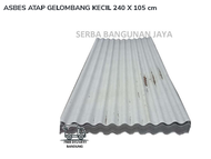 ASBES ATAP GELOMBANG KECIL 240 X 105 cm