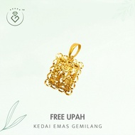 [Kedai Emas Gemilang] 3002271 Gold Pendant (3.77Cm) (7.26G) [916 Gold]
