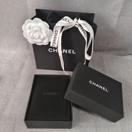 New Chanel Earrings Earrings Ring Necklace Bracelet Gift Box Jewelry Packaging Box Simple Exquisite/