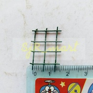 HIJAU SIEVE WIRE COUNTER WIRE 1/ 4 Inch 6 Mm Per 1 Meter GREEN / Wire Chicken Cage Bird Cage