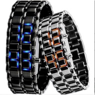 LED Lava Watch Two-Propelled led Student Couple Watch LED Electronic Chain Watch