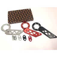 VMS adjustable tow hook RED SILVER BLACK color 40453