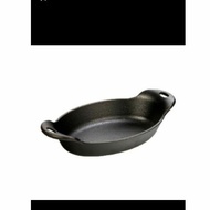 Lodge Cast Iron Oval Serving Dish, 0.47Liter Lodge Seasoned (HM16OS)