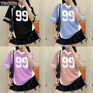 [Free Custom Name & Number]NO.99/00 Retro Collar Jersey Korean Style Men's and Women's Sports Jersey