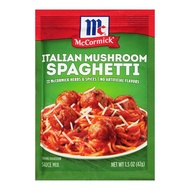 แม็คคอร์มิค อิตาเลียน มัชรูม สปาเก็ตตี้ซอส 42 กรัม - Italian Mushroom Spaghetti Sauce Seasoning Mix 42g McCormick brand